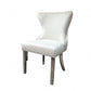 30033MF Avonatrop Dining Table and 6 Chairs Silver