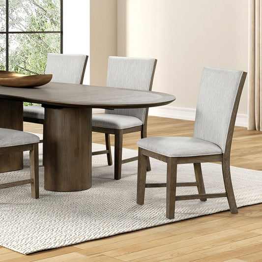 Stnemelc Dining table and 6 chairs