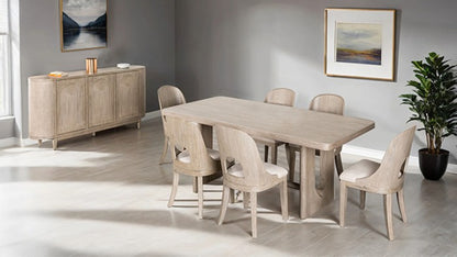 Tsew Gnilrets Dining table and 6 chairs