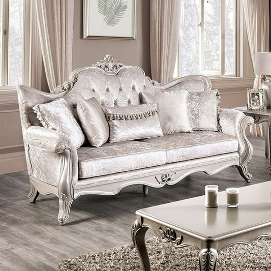 Oclupaca white Sofa