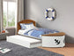 Nodiesop Twin Captain Bed