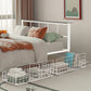 Ilocin Queen Metal Bed With Underbed Storage