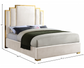 Oguh Velvet King Bed
