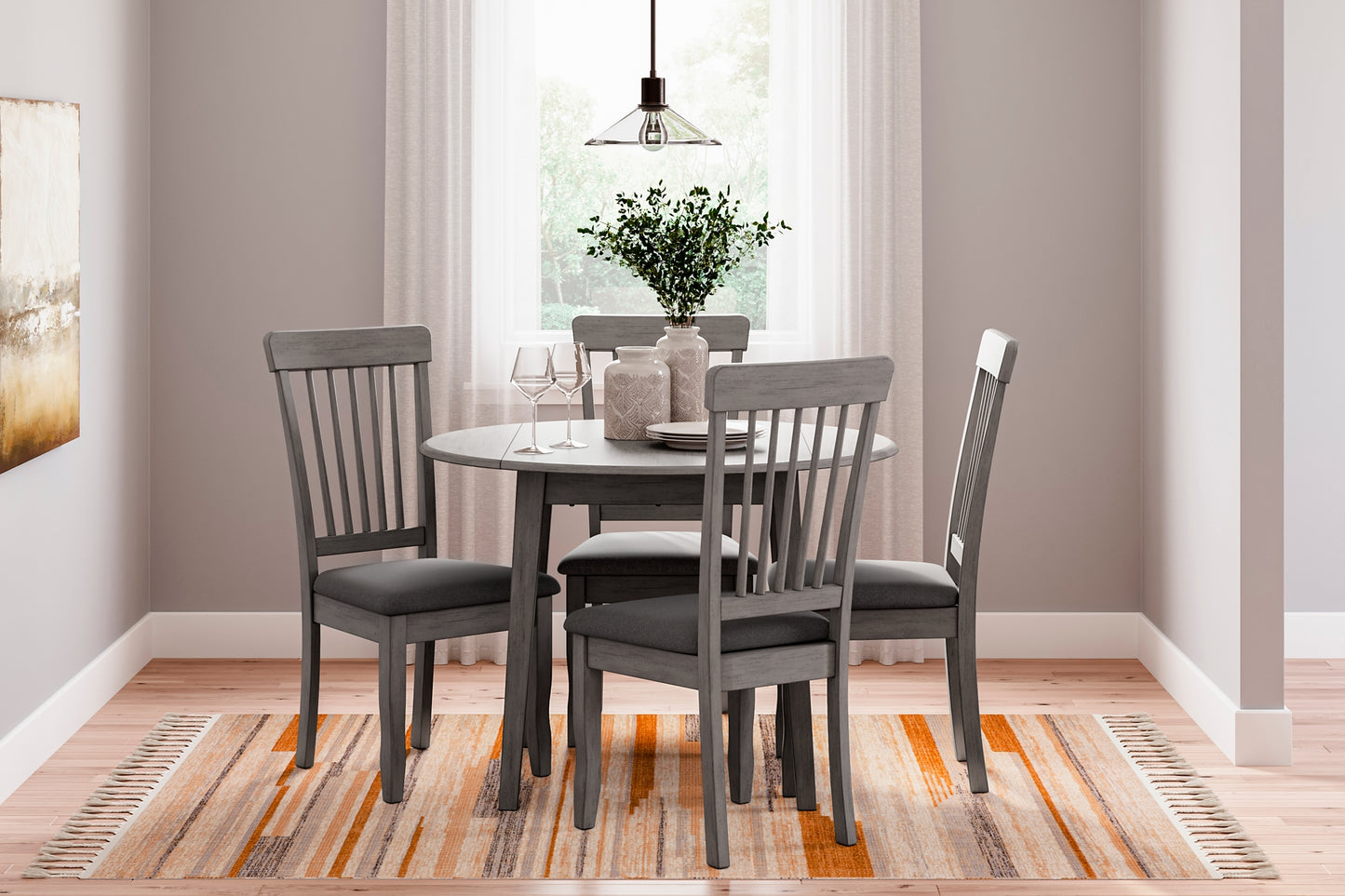 Ashley Express - Shullden Dining Table and 4 Chairs