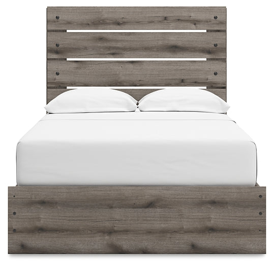Graystorm  Panel Storage Bed