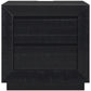 Londer California King Panel Bed with Mirrored Dresser and Nightstand