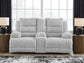 Rhines Falls DBL REC PWR Loveseat w/Console