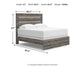 Ashley Express - Graystorm  Panel Bed