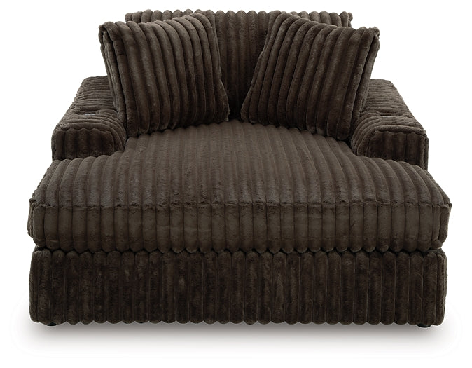 Midnight-Madness Oversized Chaise