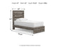 Ashley Express - Graystorm  Panel Bed