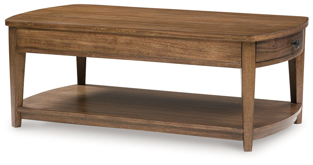 Burkbyer Rectangular Cocktail Table