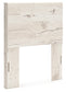 Lawroy Twin Panel Headboard with Mirrored Dresser and Chest