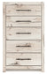 Lawroy Queen Panel Storage Bed with Mirrored Dresser, Chest and Nightstand
