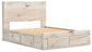 Lawroy Queen Panel Storage Bed with Mirrored Dresser and Chest