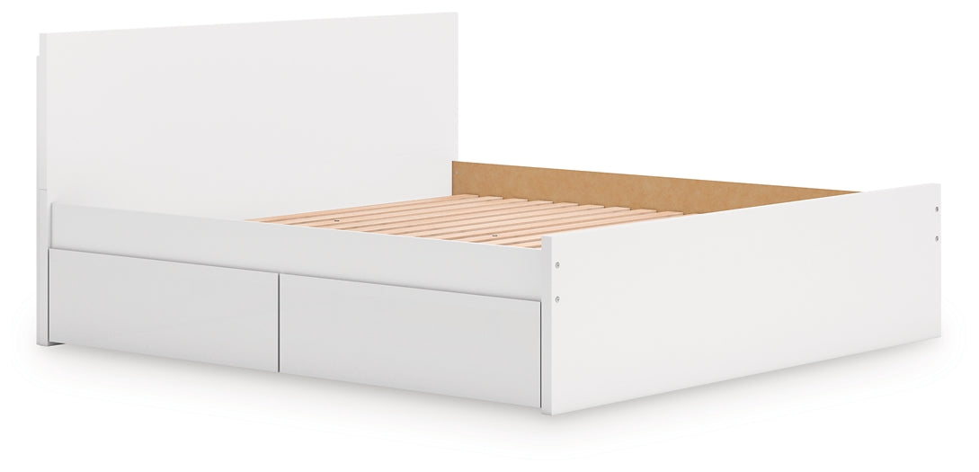 Ashley Express - Onita King Panel Platform Bed with Storage