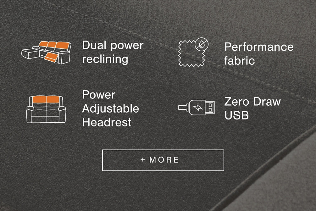 ModMax II 6-Piece Power Reclining Sectional with Chaise