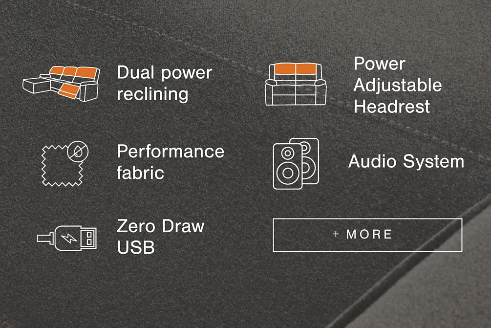 ModMax II 5-Piece Power Reclining Sectional