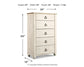 Willowton / Panel Headboard With Mirrored Dresser, Chest And Nightstand