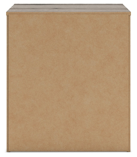 Graystorm Full Panel Bed with Storage with Mirrored Dresser, Chest and Nightstand