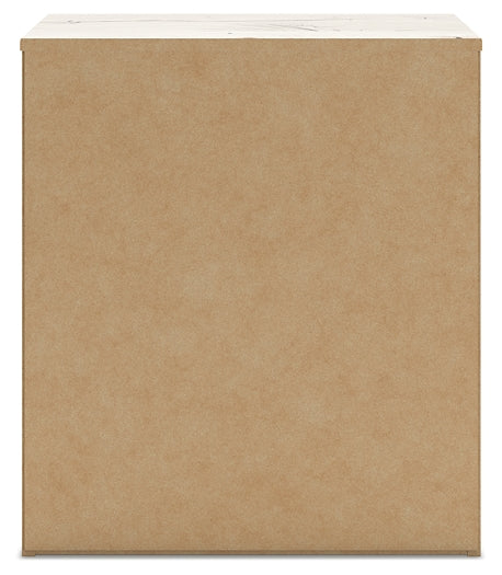 Lawroy Twin Panel Headboard with Mirrored Dresser, Chest and Nightstand