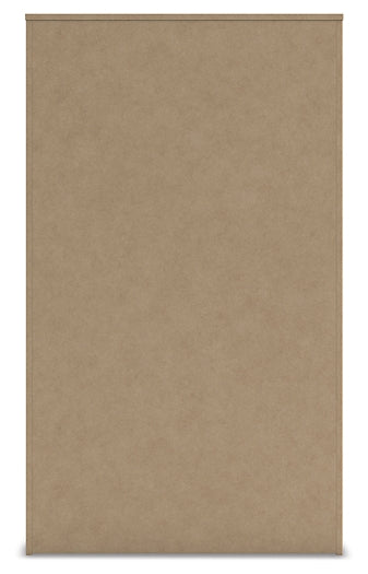 Queen Panel Bed with Mirrored Dresser and Chest