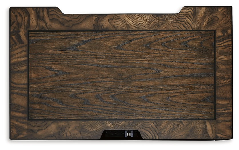 Maylee King Canopy Bed with Mirrored Dresser, Chest and Nightstand