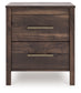 Ashley Express - Calverson Two Drawer Night Stand