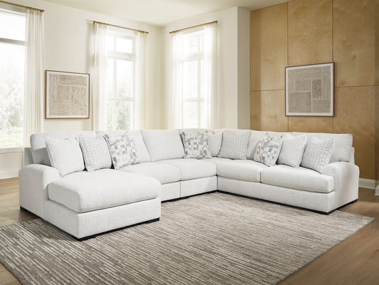 Misty-Lakes 5-Piece Sectional with Chaise