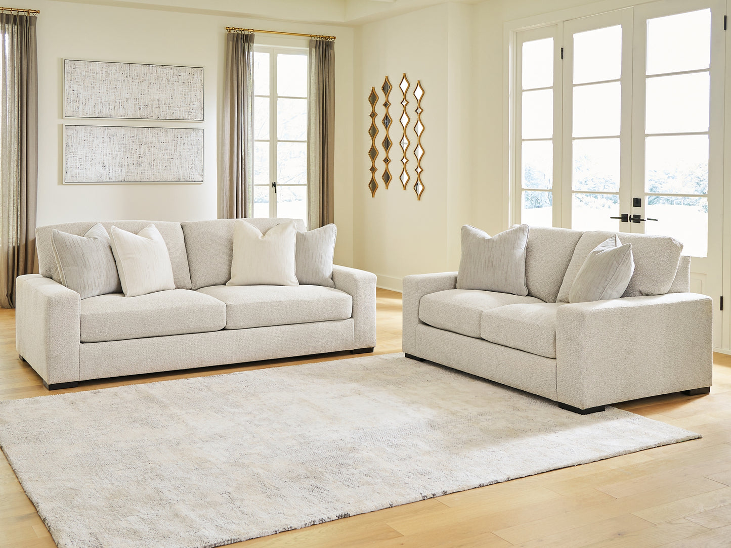 Conlee-Pike Sofa and Loveseat