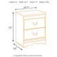 Ashley Express - Huey Vineyard Two Drawer Night Stand