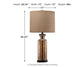 Ashley Express - Laurentia Glass Table Lamp (1/CN)