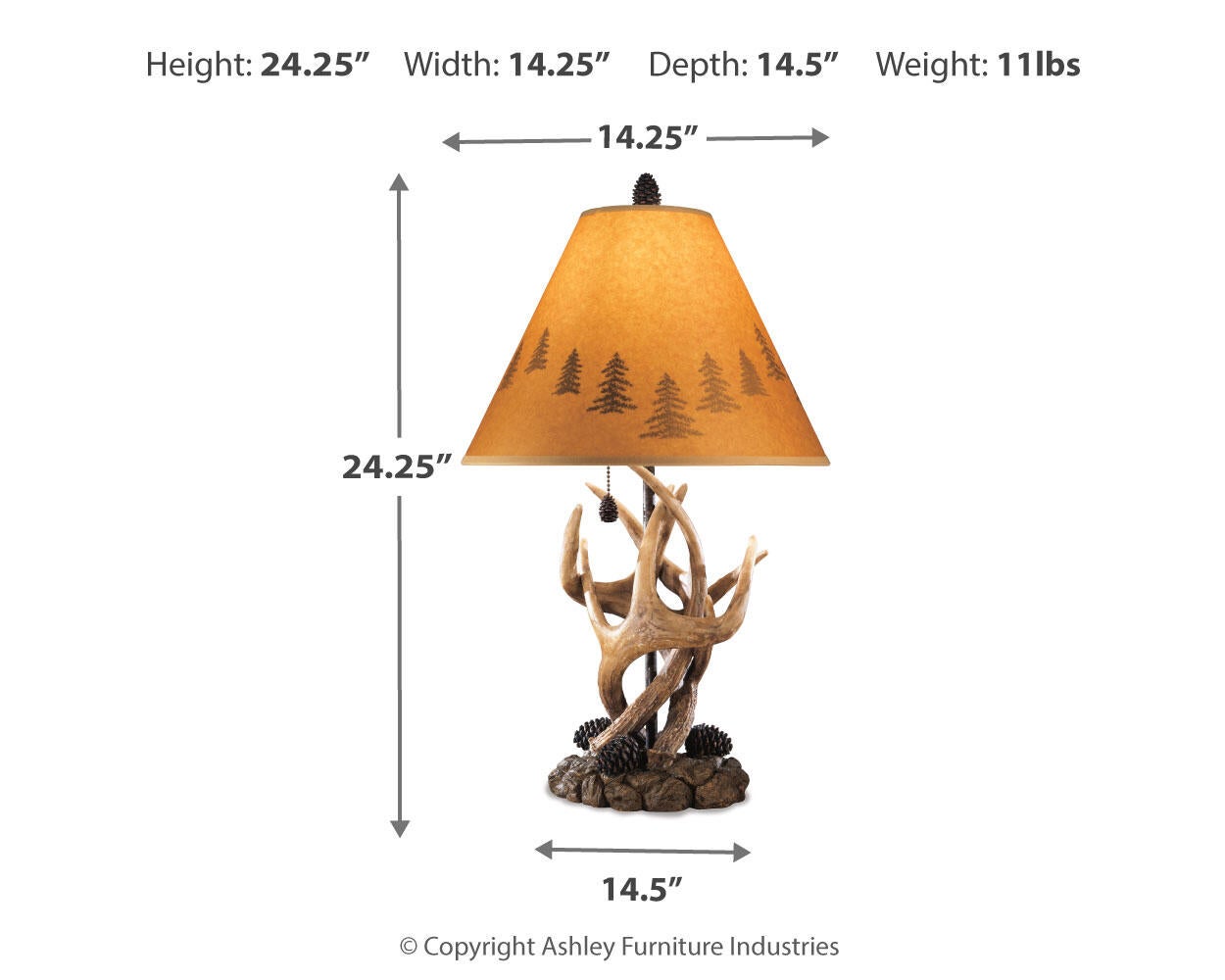 Ashley Express - Derek Poly Table Lamp (2/CN)