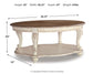 Ashley Express - Realyn Oval Cocktail Table