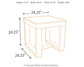 Ashley Express - Watson Square End Table