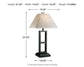 Ashley Express - Deidra Metal Table Lamp (2/CN)