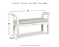 Ashley Express - Realyn Accent Bench