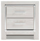 Ashley Express - Altyra Two Drawer Night Stand