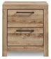 Ashley Express - Hyanna Two Drawer Night Stand