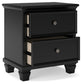 Ashley Express - Lanolee Two Drawer Night Stand