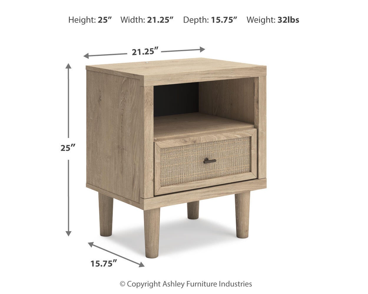 Ashley Express - Cielden One Drawer Night Stand