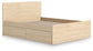Ashley Express - Onita Queen Panel Platform Bed with 1 Side Storage