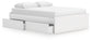 Ashley Express - Onita Queen Platform Bed with 1 Side Storage