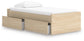 Ashley Express - Onita Twin Platform Bed with 1 Side Storage