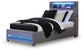 Ashley Express - Finigale Twin Upholstered Bed with Wireless Audio
