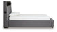 Ashley Express - Finigale Twin Upholstered Bed with Wireless Audio