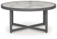 Ashley Express - Ocean Beach Round Cocktail Table