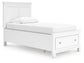 Ashley Express - Fortman Twin Panel Storage Bed