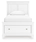 Ashley Express - Fortman Twin Panel Storage Bed