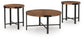 Ashley Express - Crosstrail Occasional Table Set (3/CN)