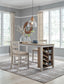Ashley Express - Skempton Counter Height Dining Table and 2 Barstools